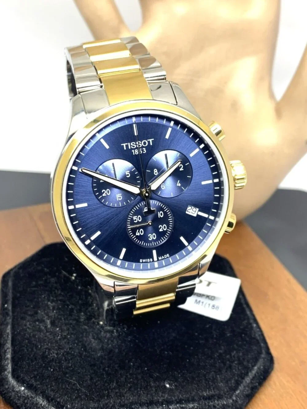 Tissot Men's Watch Chrono XL Swiss Quartz Chronograph Two Tone T1166172204100